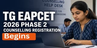 TG EAPCET 2026 Phase 2 Counselling Registration Begins at tgeapcet.nic.in; Check Slot Booking Steps